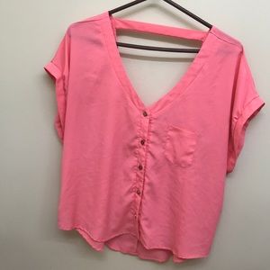 Charlotte Russe Pink Top (XL)
